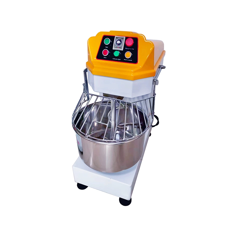 Caterwin Bakery Equipment 20L Flour Dough Kneading Machine Electric Spiral Dough Mixer