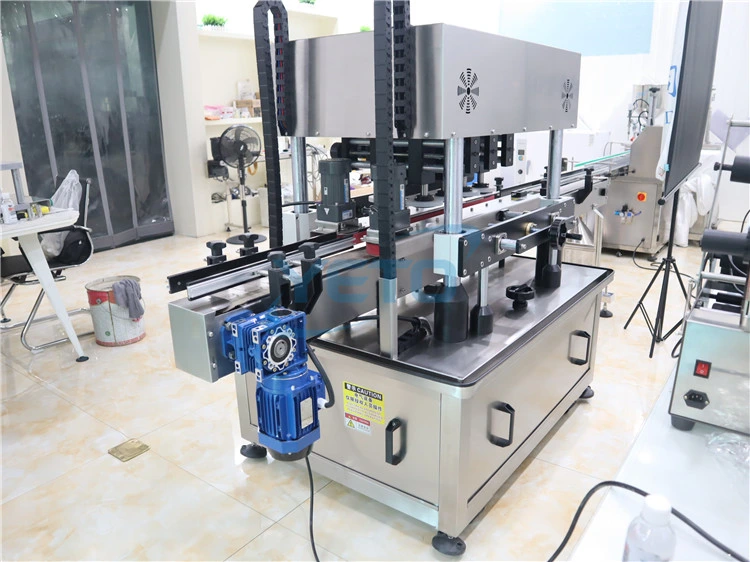 Soda Cooking Oil Bottles Jars Powder Automatic Screw in-Line Capping Machine Vial Continuous Thread High Speed Capping Machine Equipment